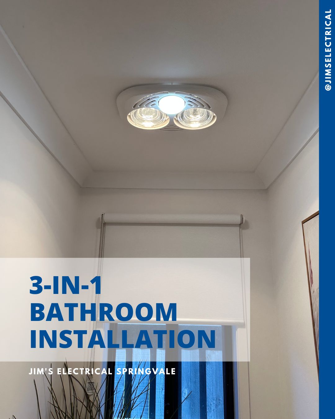 3-in-1 Bathroom Installation